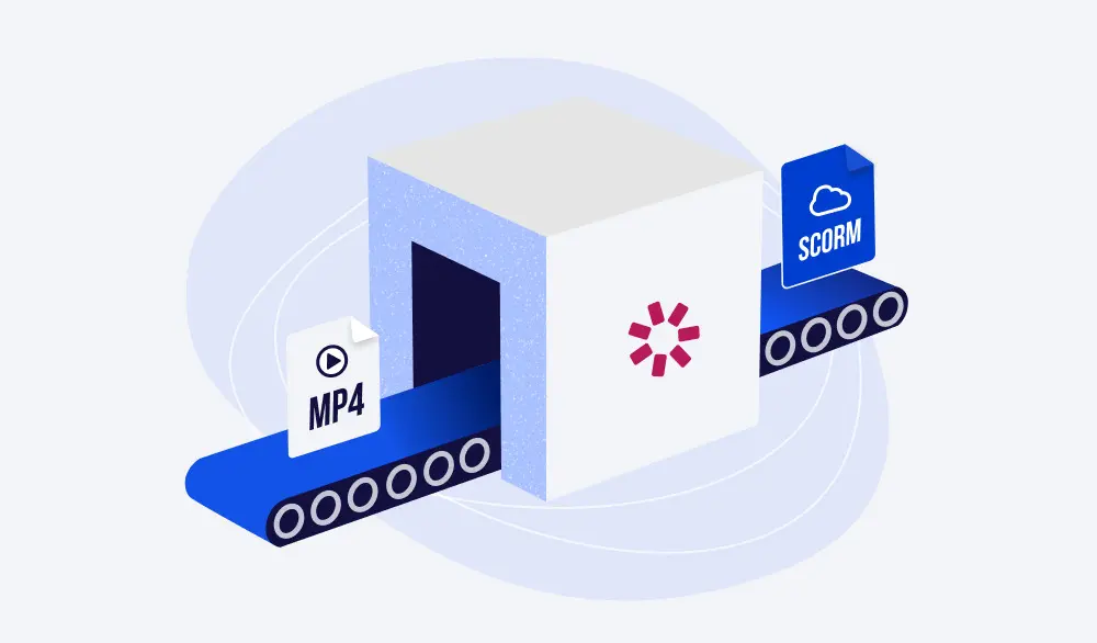 Convert an MP4 video to SCORM Convert an MP4 video to SCORM