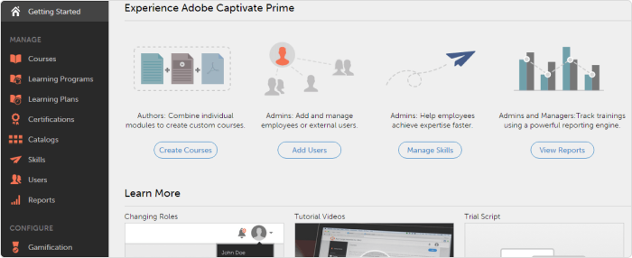 Adobe Captivate Prime Adobe Captivate Prime LMS