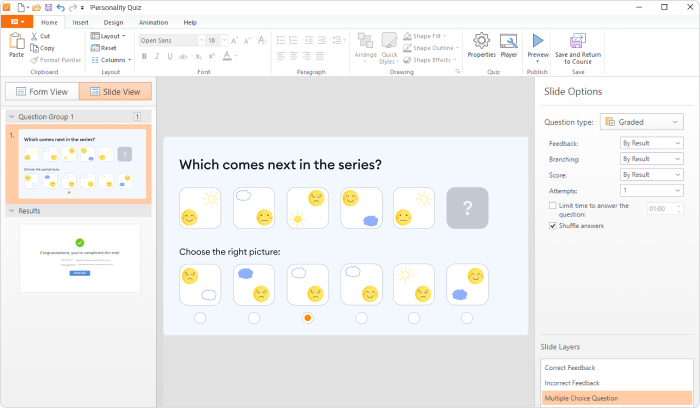 iSpring Suite iSpring Suite interface